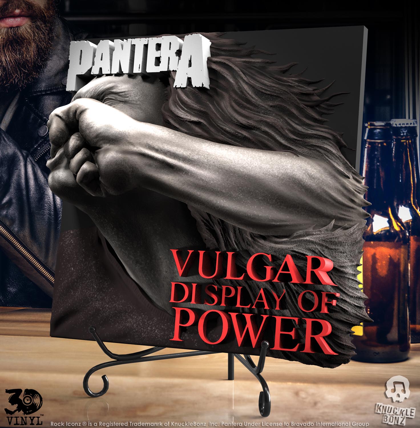 Pantera Vulgar Display of Power KnuckleBonz Statue